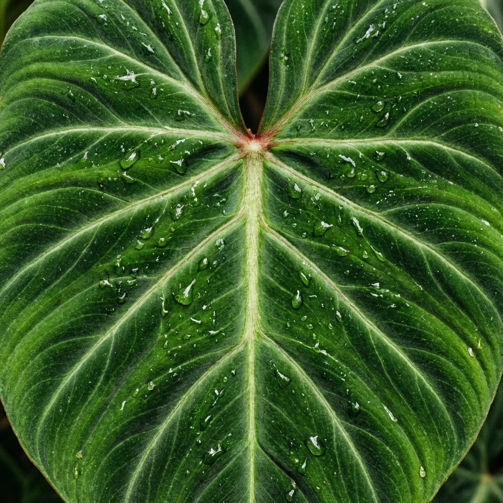 Close up leaf